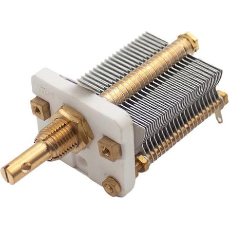 Kompakte HF-Schleifenantenne, Hochspannungs-Drehkondensator CW1-270P, Keramikkondensator, 10–270 pF, 1000 V DC (1/5)