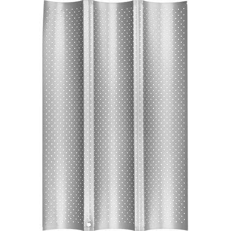 Moule à Baguettes Antiadhésif avec 3 Rainures - Plaque de Cuisson pour Pain Français (1/5)