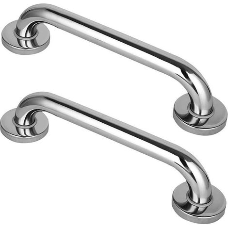 2 barres sécurité inox 30cm avec vis (1/5)