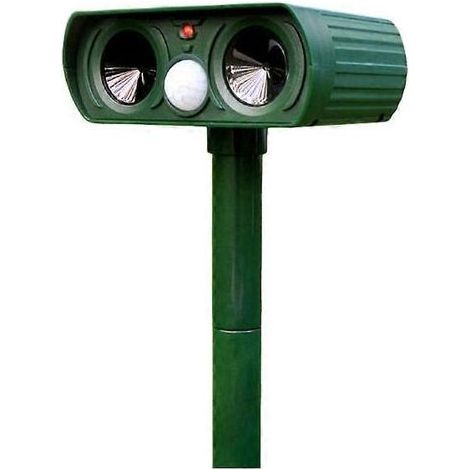Répulsif à ultrasons pour chats. répulsif à ultrasons pour chats à énergie solaire. répulsif à ultrasons pour rongeurs avec détecteur de mouvement (1/5)