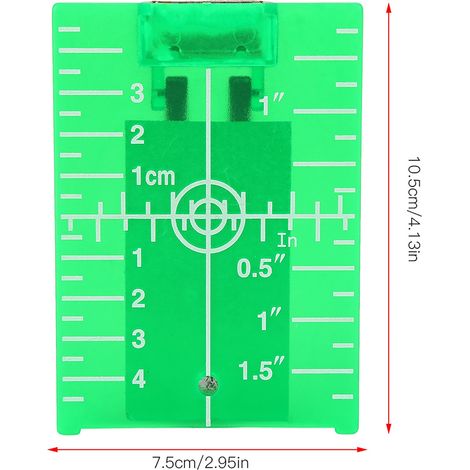 Récepteur d'amplification de faisceau horizontal pour cible de niveau laser (1/5)