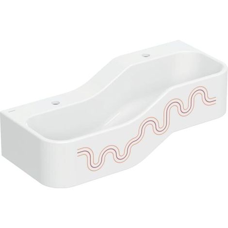 Geberit Bambini jeu et lavabo, largeur:90cm, 2 places de lavage,