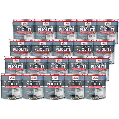 Pittura alla pliolite : per facciate e stucco - ARCAFAÇADE PLIOPROTECT - 20 x 10 L Tono Sabbia - RAL 085 90 20 - ARCANE INDUSTRIES