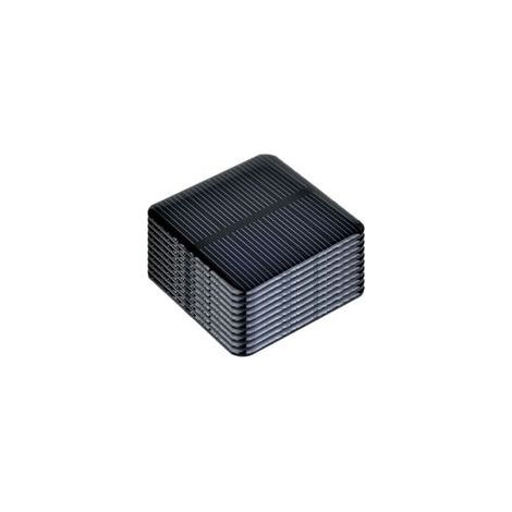 10 Pièces Mini panneau solaire, monocristallines mini cellules solaires 50mm x 50mm 2V 160mA pour charge de panneaux solaires DIY
