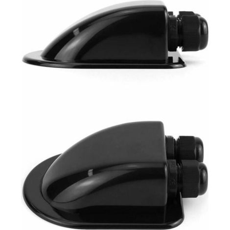 Passe-Toit - Presse-Étoupe Solaire IP68 - Étanche Pour Caravane Bateau Toit Plat - 2 Pièces (1/4)