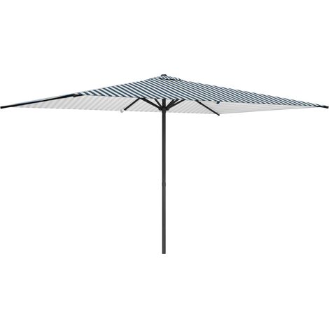 Garden Parasol 200 x 300 cm Polyester Rectangular vidaXL