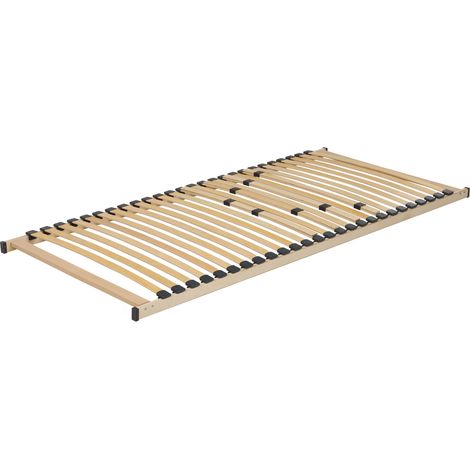Somier de láminas para cama de 90 x 200 cm listones de madera Vouziers (1/5)