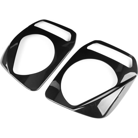 2 Garnitures de Cadre de Phare Extérieur, Moulures de Couvercle de Lampe Avant pour Suzuki Jimny 2007-2015 (1/5)