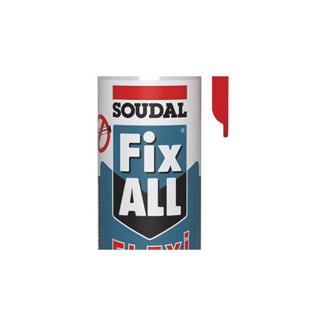 Mastic colle Flexible- Sans pistolet - Blanc - 112347 - Soudal (1/3)