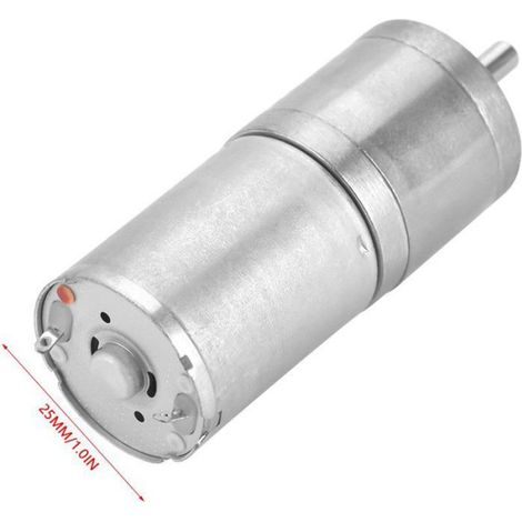 Moteur À Engrenages - Dc 12 V - 400 Tr/Min - Pour Serrure Électronique - 25 Mm (1/5)