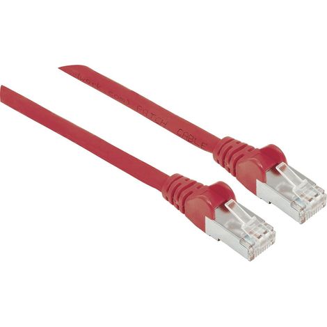 [NEUWERTIG] B-Ware Intellinet 741231 Rj45 Netzwerkkabel Patchkabel Cat 6a S/Ftp 30.00 M Rot