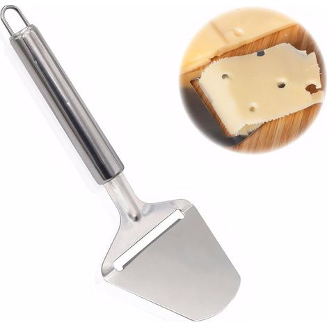 1 Pièce Coupe-Fromage, Coupe-Fromage Professionnel en Acier Inoxydable, Pour Fromages, Agrumes et Légumes Durs (Argent) (1/5)