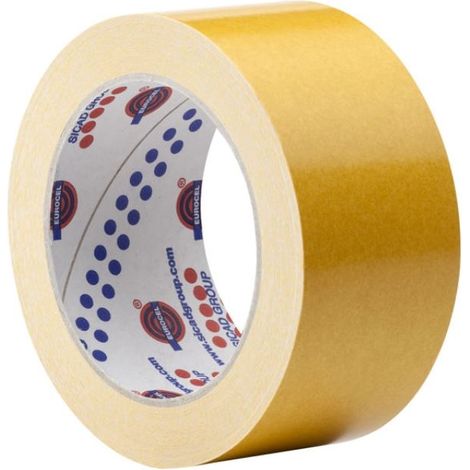 Eurocel 720 PPDA cinta adhesiva doble cara blanca 50 mm 25 m