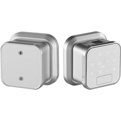 Irovami Serrure intelligente Wifi – Empreinte/code/carte/app, rechargeable USB – Idéal pour maison, sécurité, domotique (1/5)