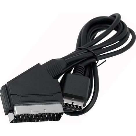 Câble péritel RGB pour console de jeu PS2, PS3, PS2, PSOne, PAL (pas pour HDMI)