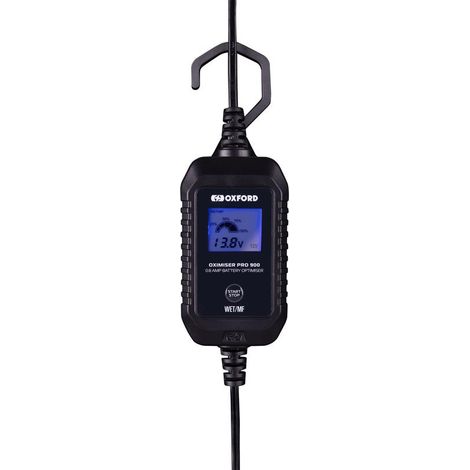 Caricabatterie Oxford per batterie di moto e auto Oximiser PRO 900
