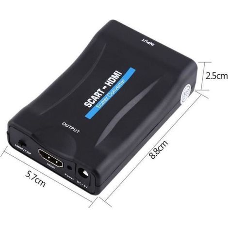 star-Convertisseur Audio Vidéo Adaptateur Péritel SCART vers HDMI (1/4)