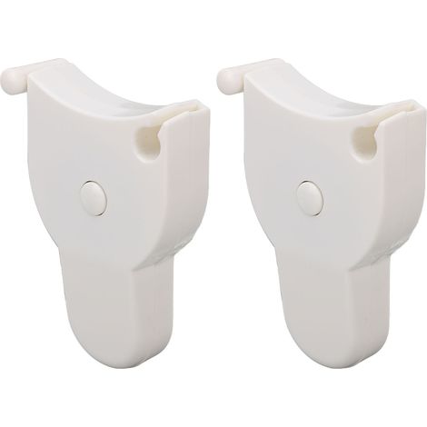 2 Rouleaux Ruban de Mesure Couture 150 cm avec Système Auto-Rétractable et Verrouillage pour Taille et Tour de Poitrine (1/5)