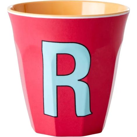 RICE Becher - R, 250 ml, Melamine, Farbe: Roter Kuss (1/3)