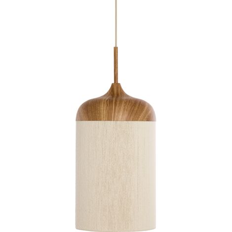 Light & Living - suspension - Dania - beige naturel - coton métal (1/4)