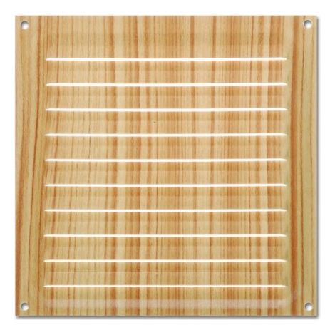 REJILLA 15X15CM MADERA PINO - BRINOX