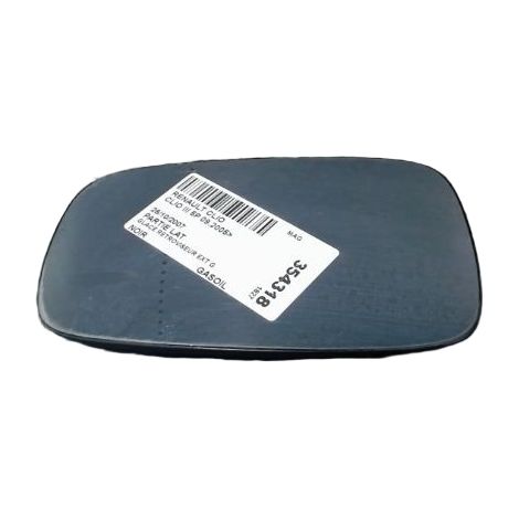 [PRODUIT D'OCCASION] Glace Retroviseur Exterieur G RENAULT Clio III 2005- ♻️ Ref Oe. 7701054752 - Garantie à vie (1/3)