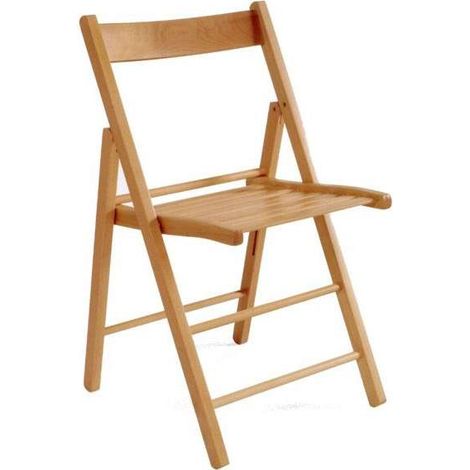 Sedia legno pieghevole birreria faggio