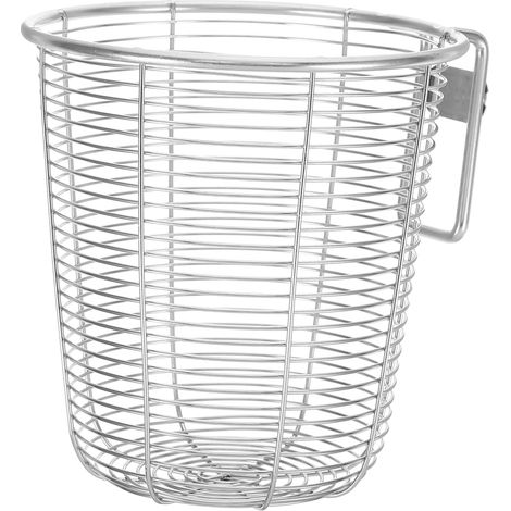 Soporte colgante de acero inoxidable para cubiertos, que ahorra espacio para palillos y utensilios. (1/4)