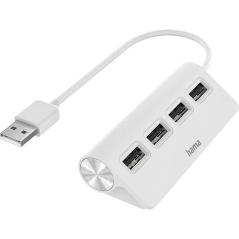 Hama hub usb a 20 4x ports 480 mbits wei 500336 (1/2)