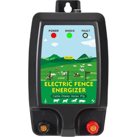Clôture Électrique Haute Puissance pour Bétail et Animaux - Électrificateur de Clôture avec d'Alimentation pour l'Élevage de Volailles (1/4)