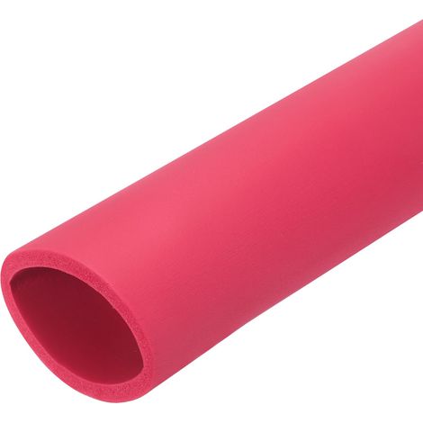 Tube d'Isolation pour Tuyau, Conduits Isolants Caoutchouc 50cm, Tuyaux en Mousse Conservation Chaleur ID 44mm OD 54mm pour Support Poignée Chauffage Tube Climatisation, Rouge (1/5)