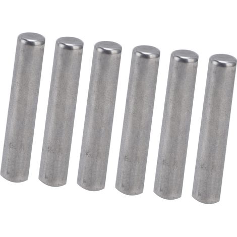 Edelstahlstange Ø6 mm D-Achse, 20er-Packung für Roboter, Drehmaschinen und Maschinenbaugeräte (1/5)