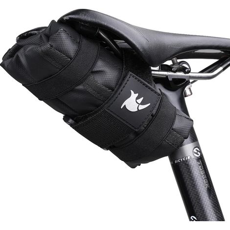 Bolsa para bicicleta, bolsa isotérmica para manillar, almacenamiento práctico, RK5100-Negro, 1 unidad. (1/2)
