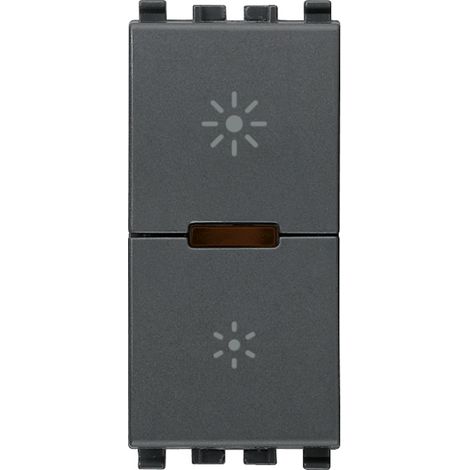 Dimmer Eikon Vimar 20135.1 MASTER 230V universale grigio