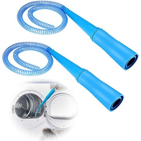 2 Pack, Vacuum Cleaner Hose, Lint Dust Collector Attachment, Dry Vacuum Hose, Vacuum Cleaner Head, Dust Collector Interface Tool Blue (1/5)