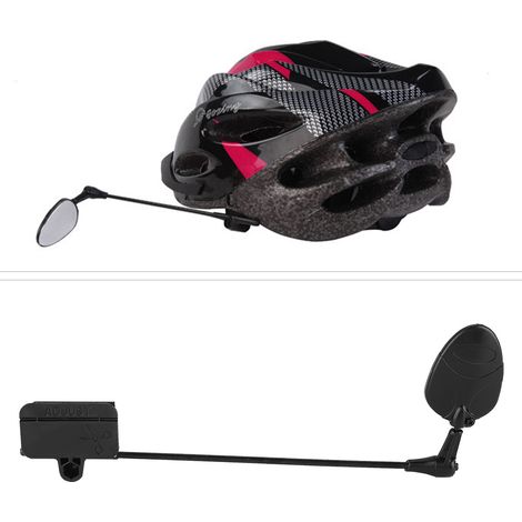 Fahrradhelm-Rückspiegel, Fahrrad-Rückspiegel, Fahrradzubehör für Fahrrad und Motorrad (1/5)