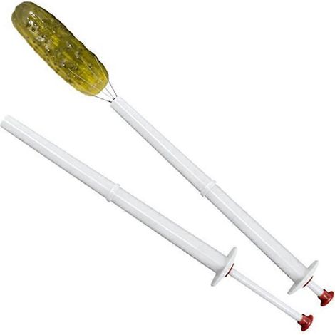 Pince à cornichons de luxe, lot de 2, pince à cornichons en acier inoxydable (1/5)