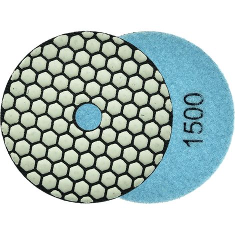 Polierscheibe zum Trockenschleifen von Steinzeug 100 mm GR1500 (25/250) (1/4)