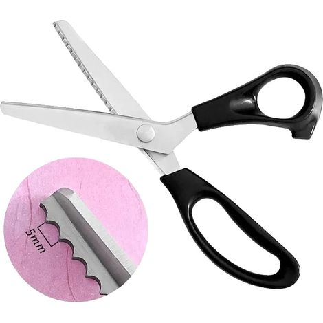 Forbici da sarto, acciaio inossidabile, impugnatura ergonomica, arco di 5 mm (1/2)
