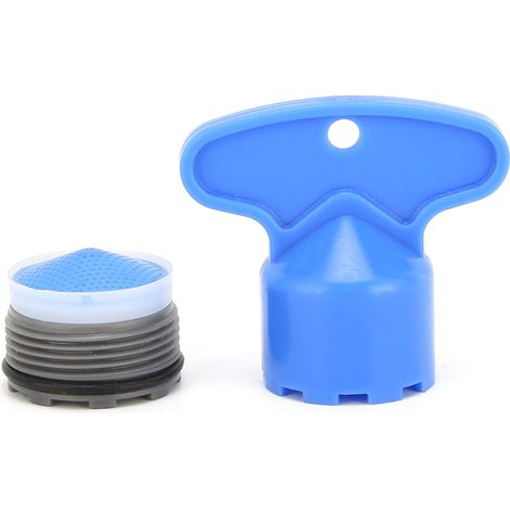 Régulateur de débit de robinet encastré avec aérateur et filtre, accessoire pour cuisine et salle de bain (M18.5) (1/5)