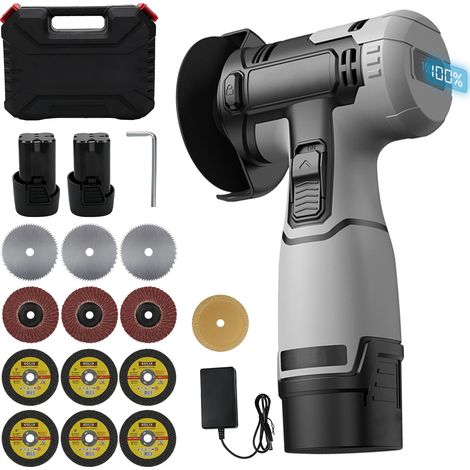 Meuleuse D'Angle Sans Fil, Mini Meuleuse D'Angle Sans Fil (76 Mm) (1/5)