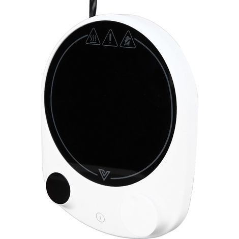 Chauffe-tasse électrique à température constante avec arrêt automatique, idéal pour le lait et le café. Blanc, prise américaine 110 V. (1/5)