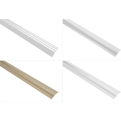 Profili di bordatura in alluminio, durevoli e antiruggine per la finitura perfetta di qualsiasi: Oro, A48 - 1M / 41x6mm (1/2)
