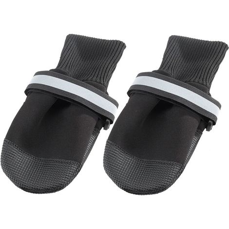 PROTECTIVE SHOES Chaussons de protection pour chiens. Variante S - Misure: 6 x 7 x h 8 cm - Noir