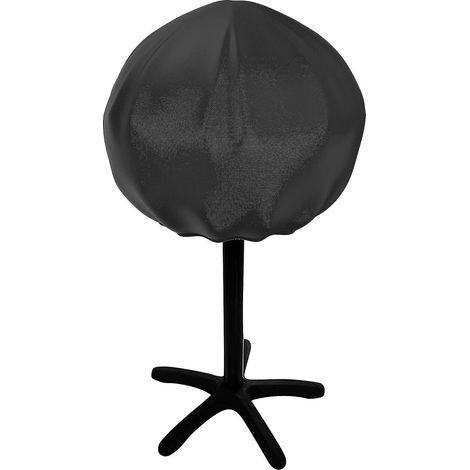 Housse de protection ronde pour barbecue, imperméable, résistante à la pluie, à la poussière et aux UV. (1/3)