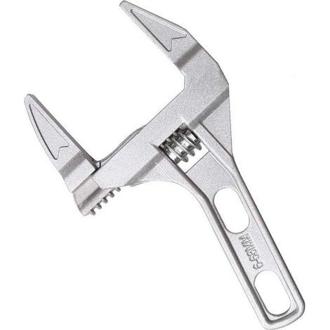 Verstellbare Schraubenschlüssel 6-68 mm, Maulschlüssel, Badezimmerschlüssel, Handwerkzeuge aus Aluminiumlegierung zum Festziehen oder Lösen von Muttern und Schrauben (1/5)