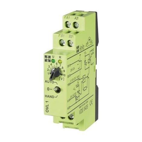 Tele OVL1 relè di accoppiamento 24 V AC/DC 5 A dimmerizzabile (1/2)