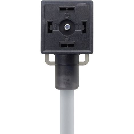 Ventilsteckverbinder Bauform A Schwarz VA21-230.0-5/P01 Pole:2+PE 8047823 Escha Inhalt: 1 St.