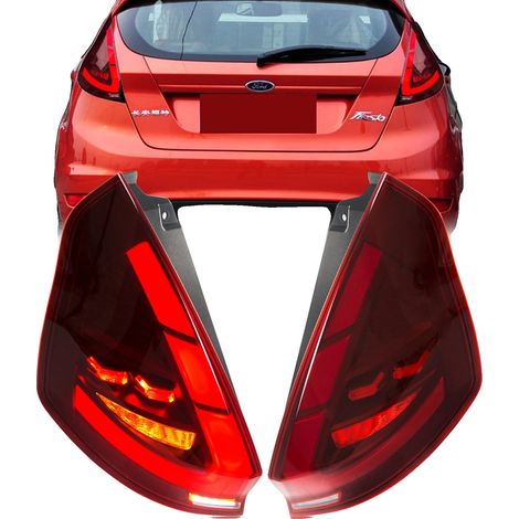 Luces traseras LED, 35W, rojas, 3400LM, intermitentes secuenciales, Plug and Play. (1/5)
