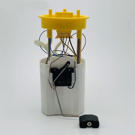 Pompe à carburant à bouchon jaune 7E0919051K compatible avec les modèles Volkswagen Multivan Caravelle T5 et T6 de 2012 à 2019.  -DECOWOOD